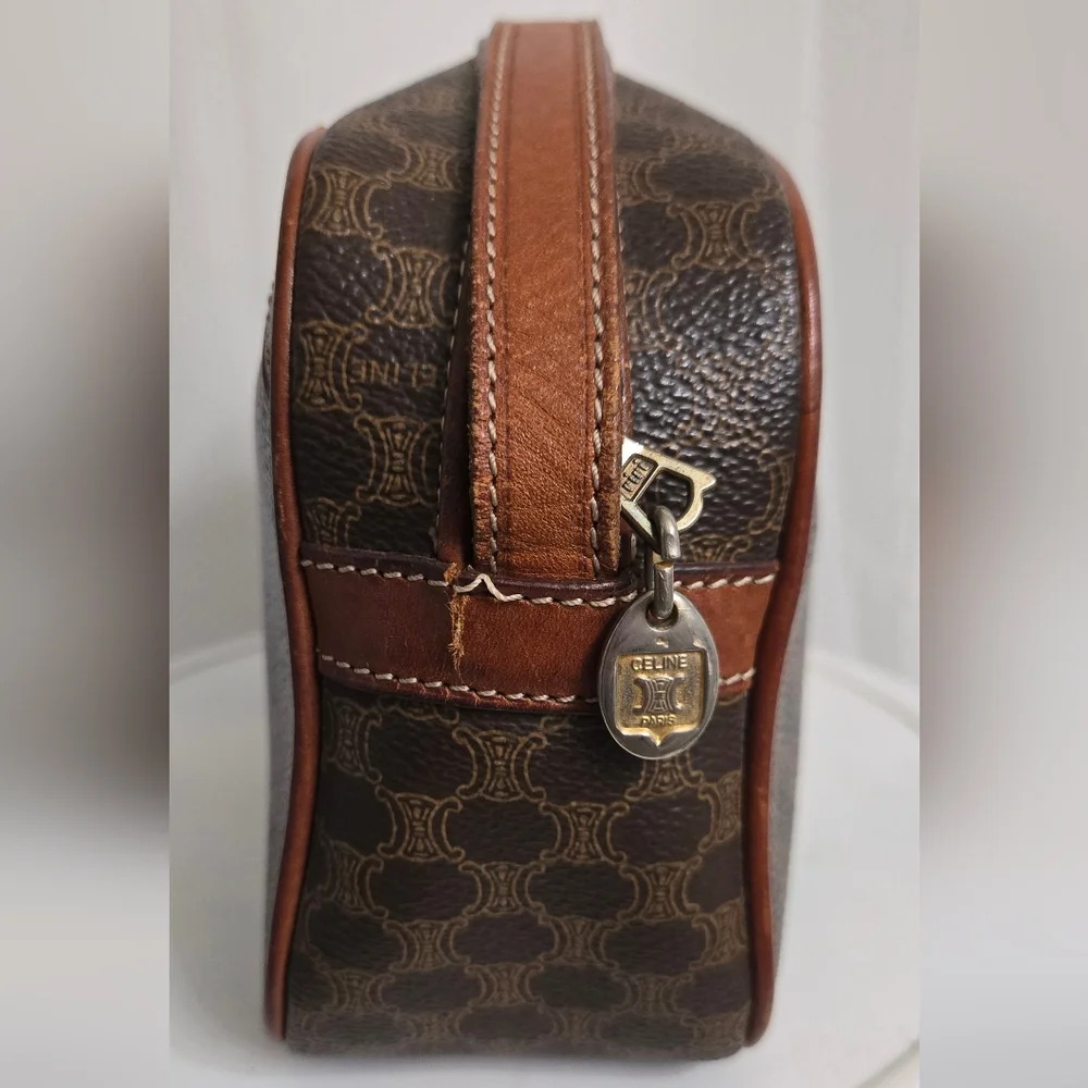 EUC Rare Vintage Celine Macadam Mini Shoulder Bag Limited Edition - Picture 4 of 14